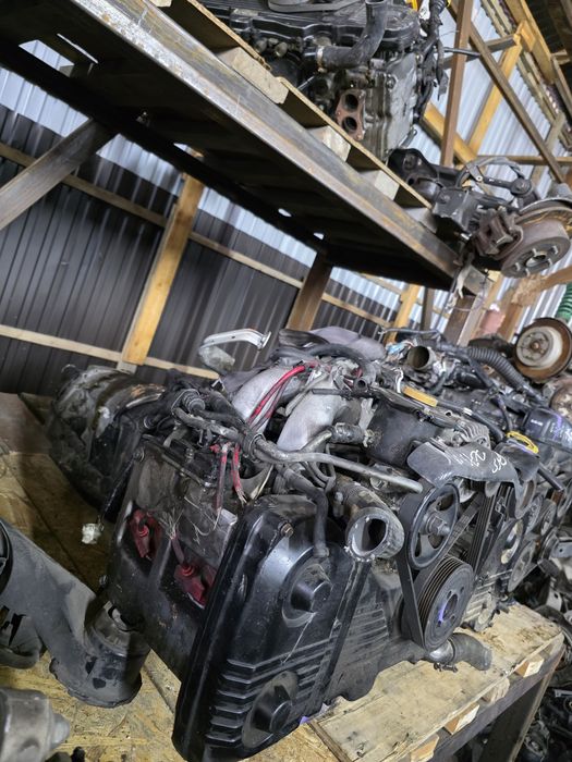 Двигателя субару 2-4 х валка и коробки