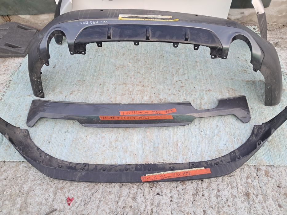 Задна броня преден споилер Mini Cooper F33 F32  F55 F56 BMW X1 F48