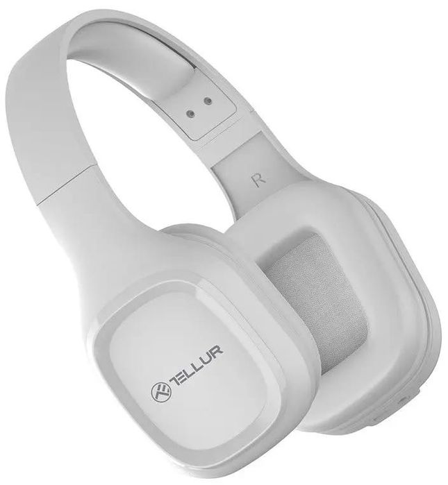 Casti Bluetooth Tellur Pulse, Alb