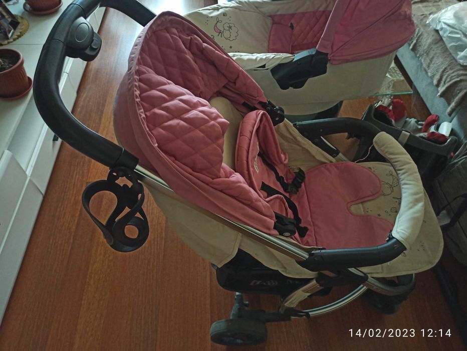 Chipolino Baby Max Количка 2в1 Оникс