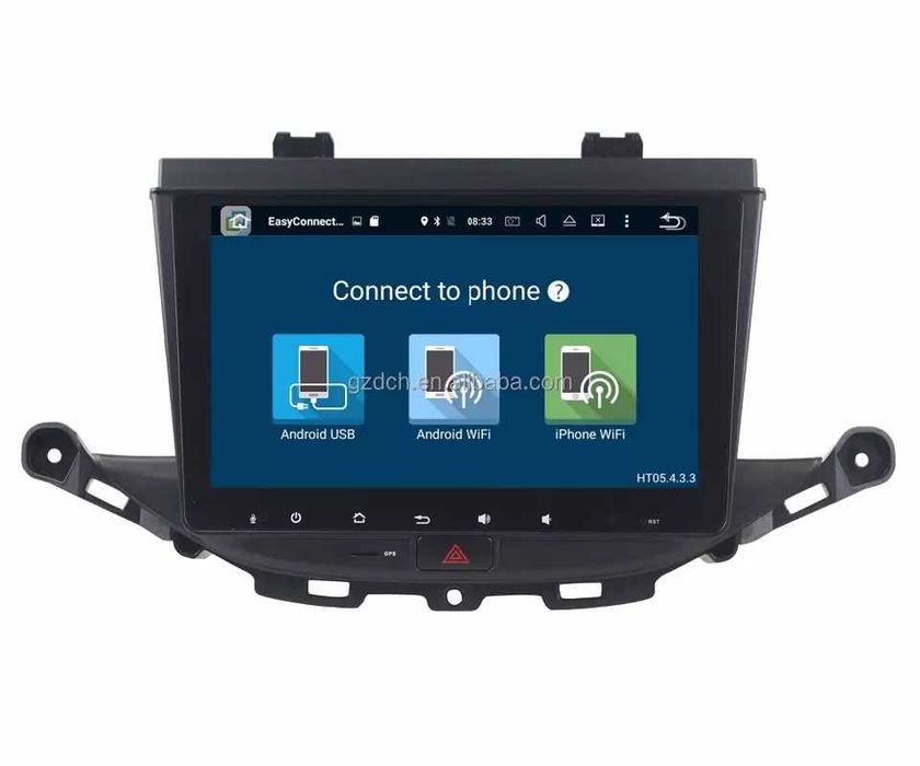 Navigatie Android 14 Opel Astra K 1/8 Gb Waze CarPlay + CAMERA