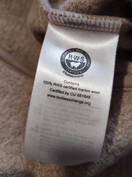 Salopete lana merinos 62/68 bej roz albastru