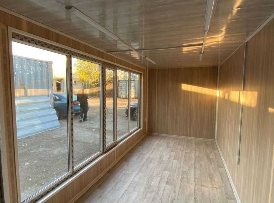 Утепленный контейнер под коммерции