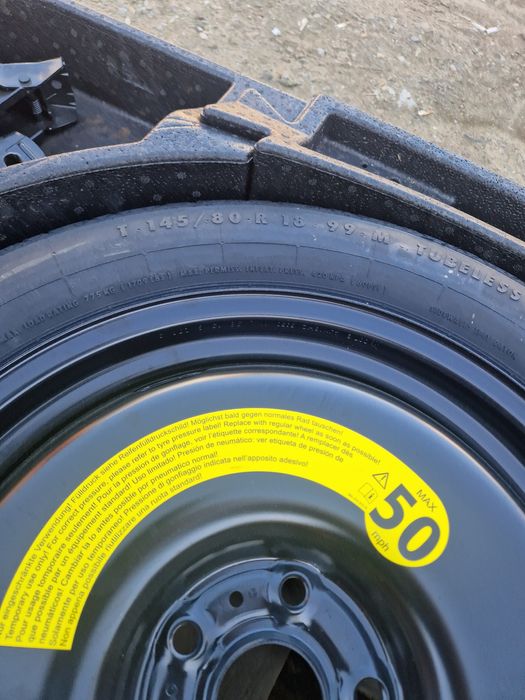 Rezerva slim 145 80 R18 Tiguan Kodiac Ateca