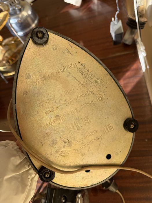 Ретро вентилатор CCCP алуминиев "ТИП 83-1969г.”