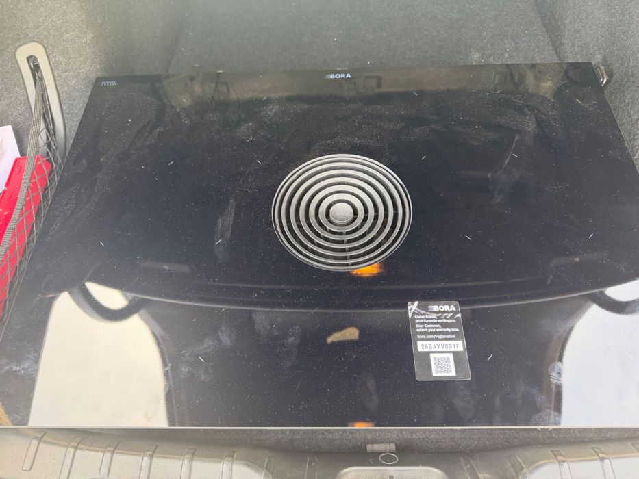 Plita inductie cu hota integrata, PURU2, BORA, 80cm, recirculare aer