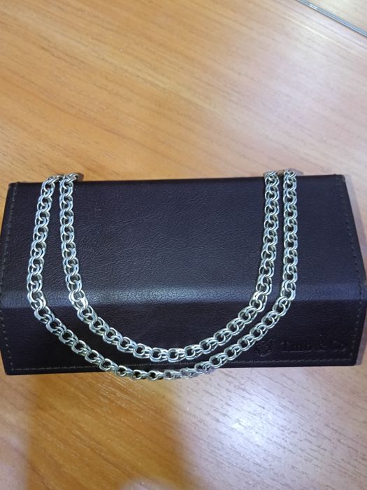 Цепь . Серебро.925пр.