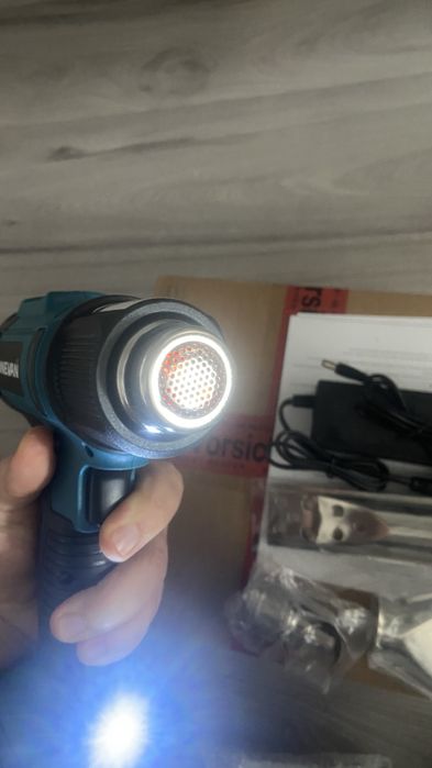 Pistol fara fir pentru termo-contractare
