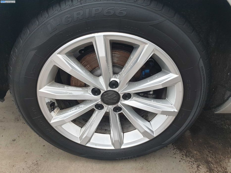 Set 4 Jante Janta Roata Roti Aliaj 215 55 17 R17 Volkswagen Caddy 2003 - 2015 (anvelope vara dot 2024 si 2025) [Q0462]