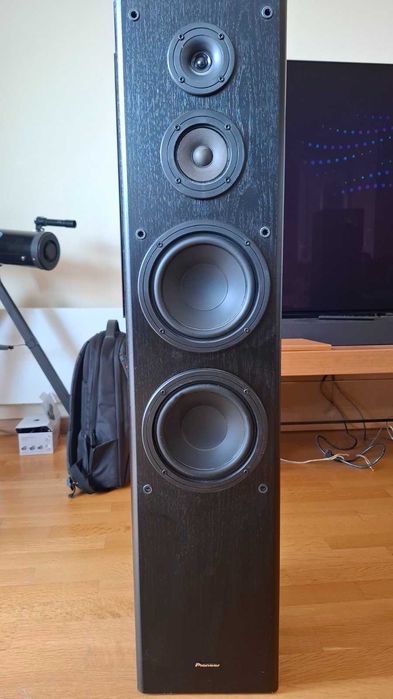Hi-Fi домашно кино, ресивър Pioneer VSX-520-K + съраунд колони S-ES3TB – ТОП състояние!