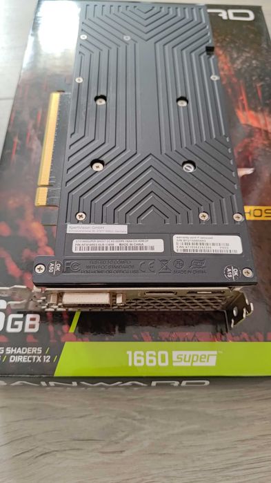 Gainward GTX 1660 SUPER Ghost OC 6GB GDDR6 192-bit placa video gaming