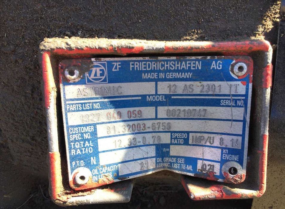 Cutie de viteze  MAN 4, TGA (1999-2009), PIESE AUTO/camioane