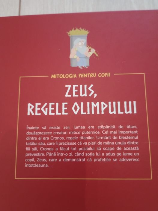 Carti colectia Mitologia pentru copii