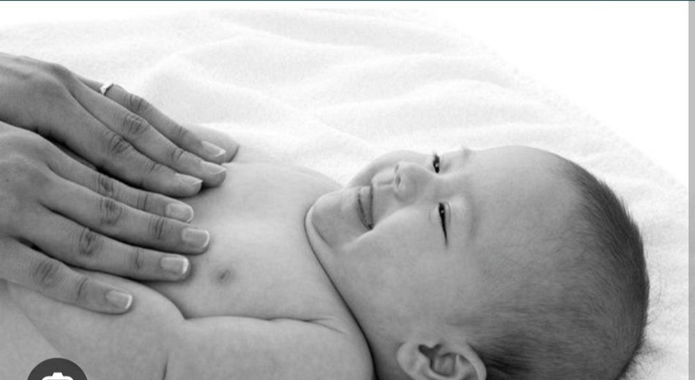 Детский массаж, бала массажы