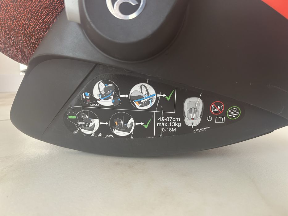 Scoica Cybex Cloud Z + Adaptor Carucior