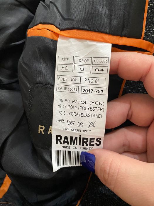 RAMIRES. Киілмеген таза.