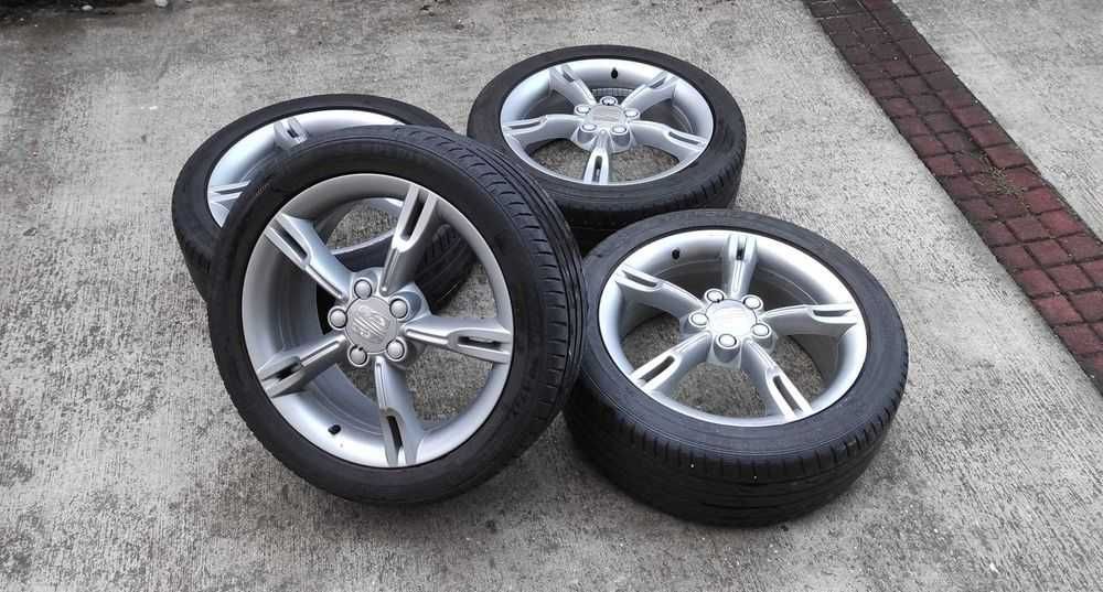 4 бр. Оригинални Алуминиеви джанти за Seat  17 5x112 ET54