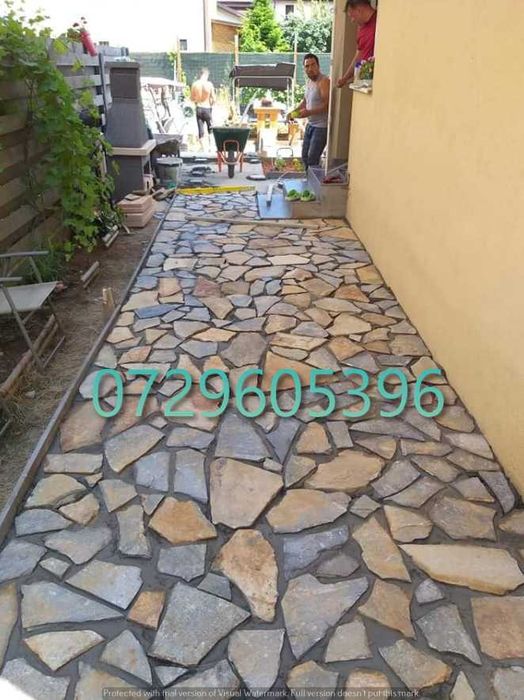 Piatră de Munte Naturală pentru Placări și Amenajări Durabile