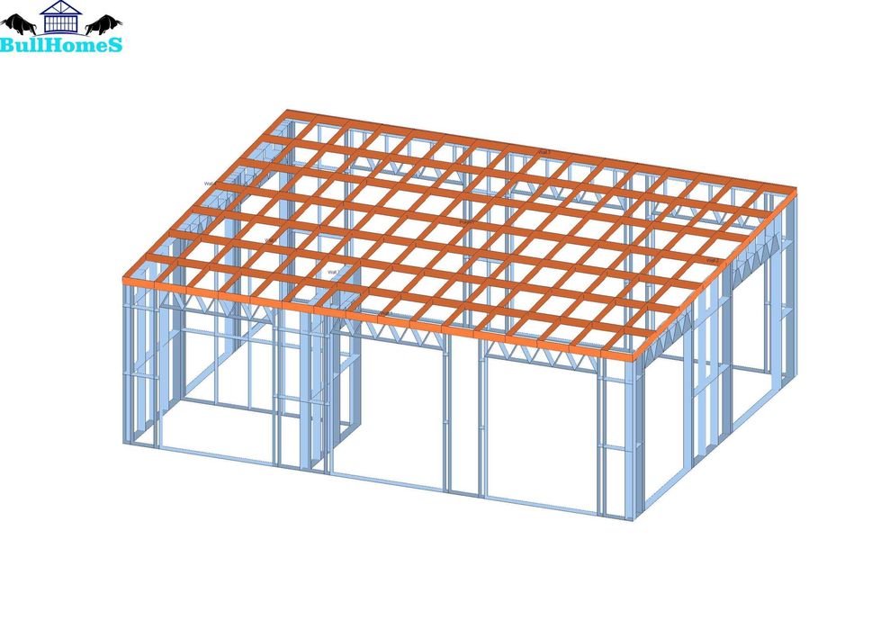 Къща,Преместваема къща,Сглобяеми къщи,Модулни,Жилищни-63м²