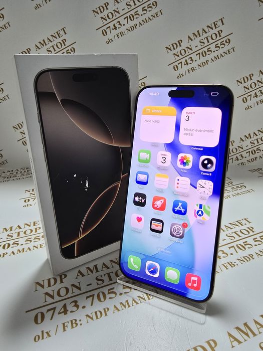 NDP Amanet Buzoieni 16 Margeanului Iphone 16 Pro Max ( 49419)