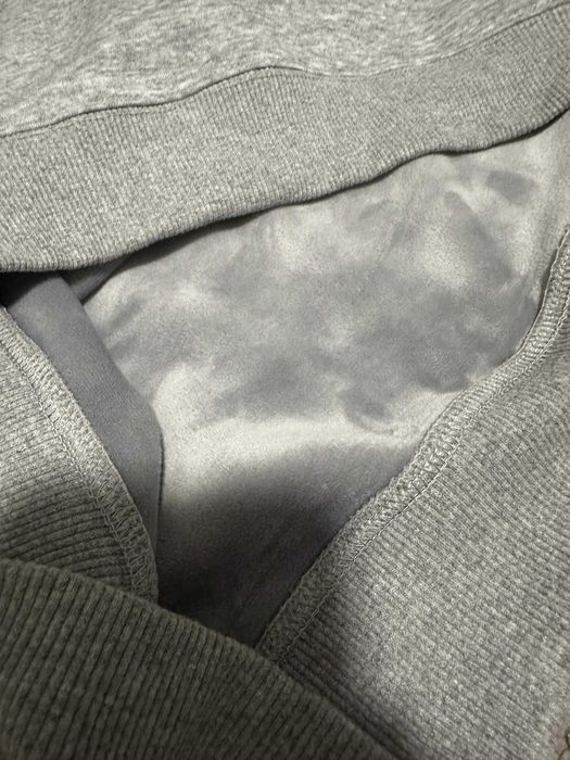 Nike Stussy Sweatshirt Fleece Grey M size