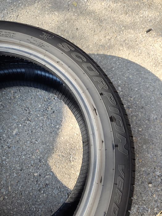 255/45/19" 4бр Pirelli scorpion verde, dot1619.7mm