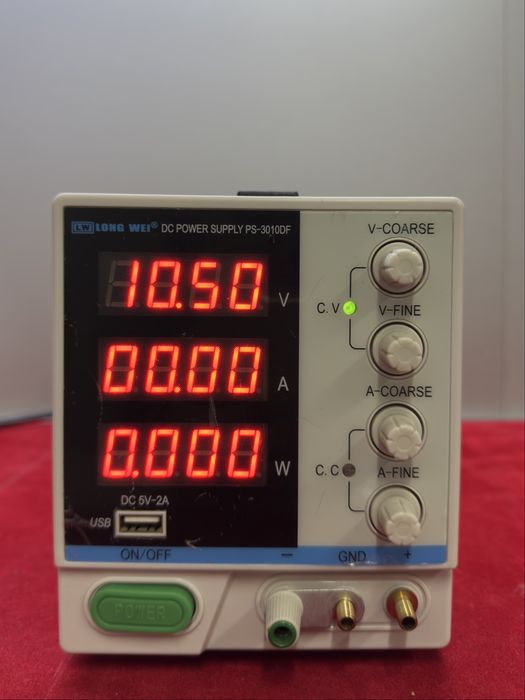 Лабороторный блок питание long wei 10А