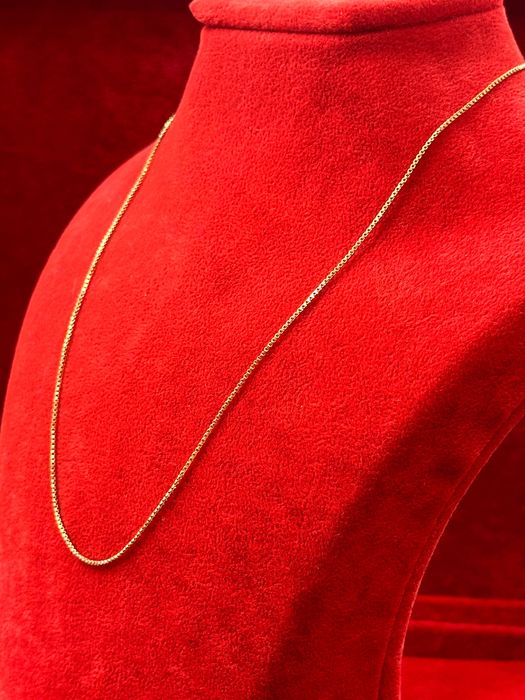 Златен синджир"Веницианска плетка" 18К (750)3.62гр–Darg Group гаранция