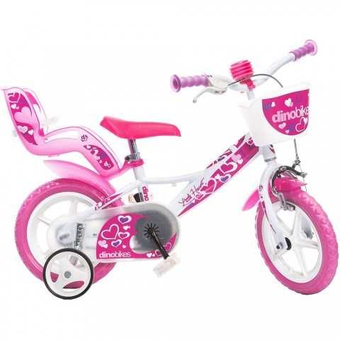 Bicicleta copii Dino Bikes 12" pentru 3-4 ani