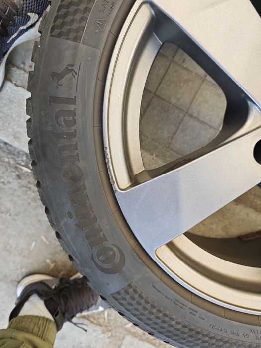 Джанти 17ки 5х120 със зимни гуми 225/50/17