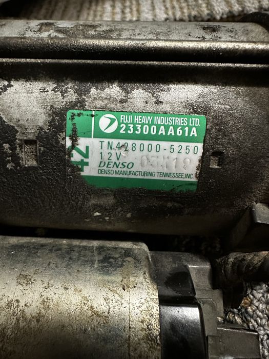 Стартер Субару Денсо