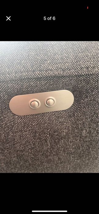 Диван с механични облегалки и електронно издърпване