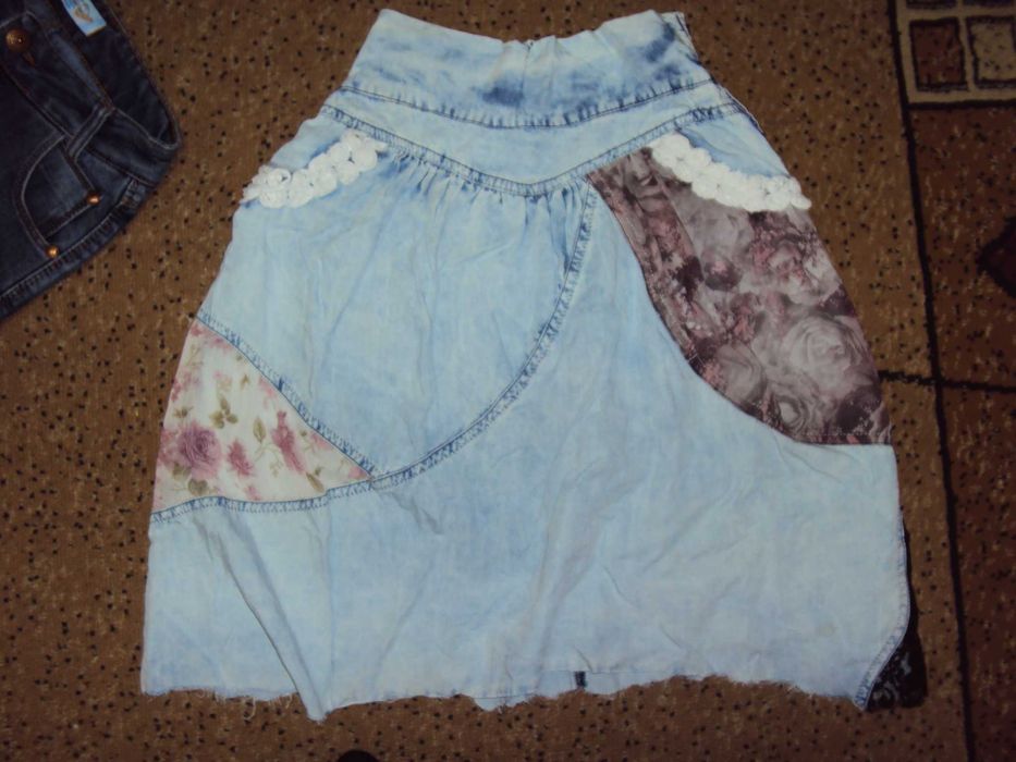 Джинсовые вещи на 11-13 лет.