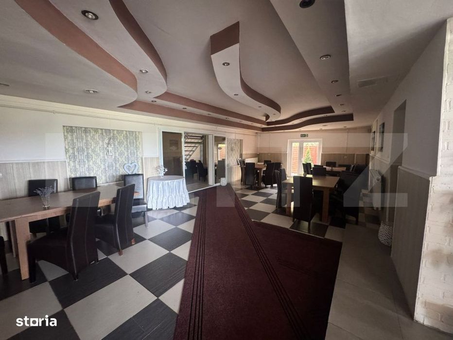Complex Comercial si Motel – 1.600 m2 utili | Teren 3.000 m2 | Reghi