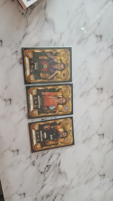 Рядки карти на Match attax extra