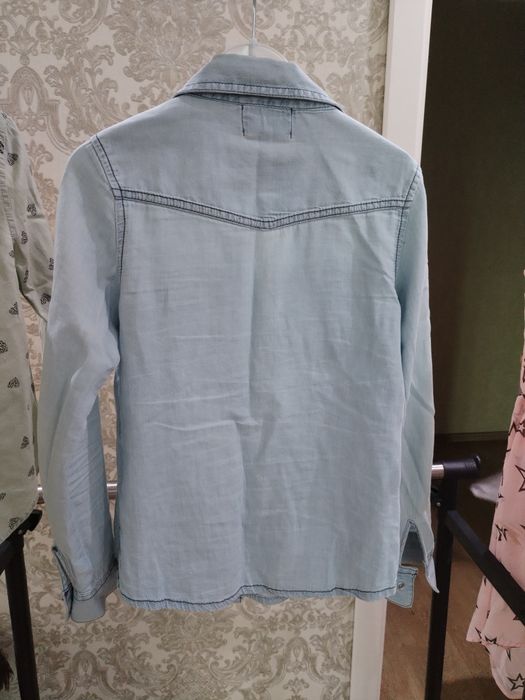 Рубашка джинсовая для девочек