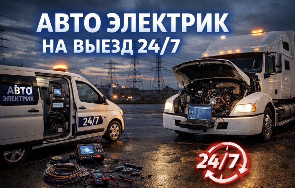 Автоэлектрик на выезд 24/7