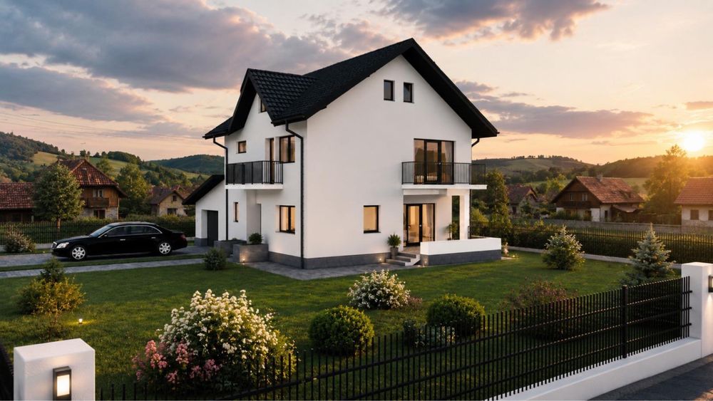 Vand casa individuala Moara  | 117 mp |  garaj 9x4 Teren 720 mp