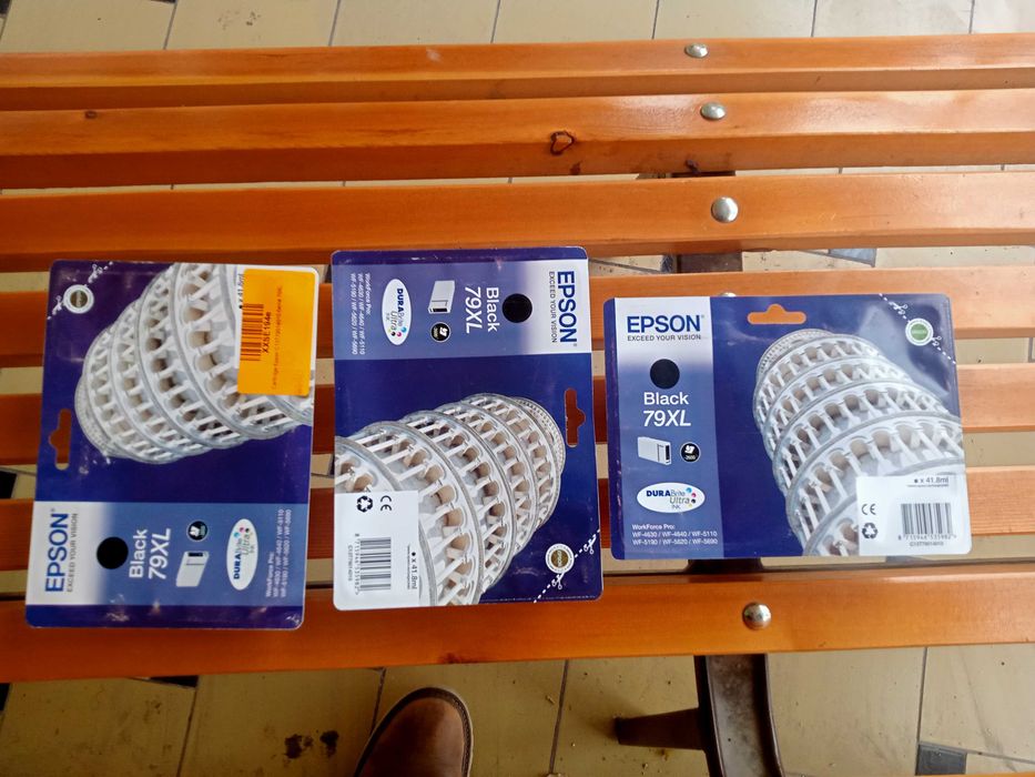 Краска - EPSON 79 XL - Exceed your vision - чернная