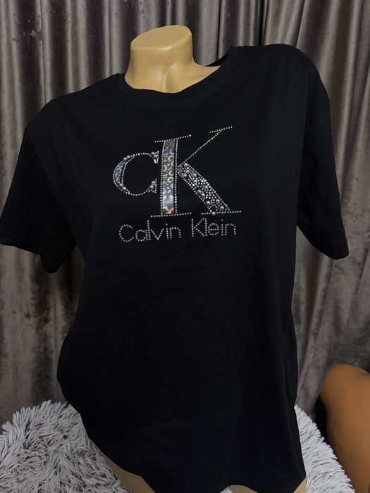 Tricou negru Calvin Klein de dama S M L