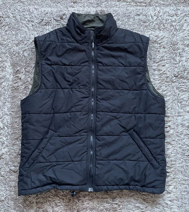 Vesta khaki/negru cu doua fete QsV