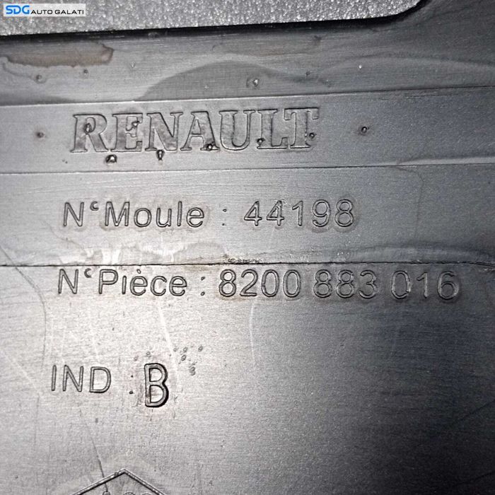 Eleron Spoiler Suport Lampa Tripla Stop Auxiliar Central Hayon Haion Portbagaj Renault Clio 3 Break Grandtour 2005 - 2013 Cod 8200883016 [2192]