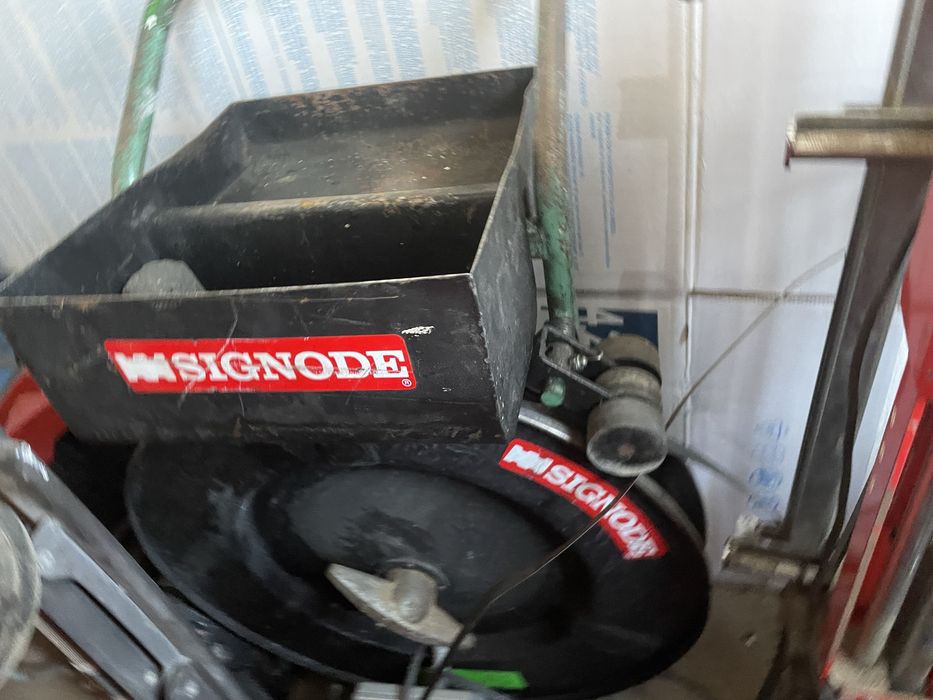 Derulator Cărucior de bandă  pentru curele din oțel sau polietilenă