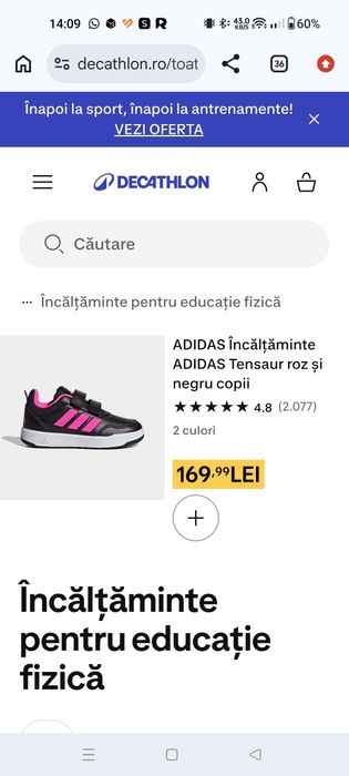 Pantofi Adidas mărimea 28