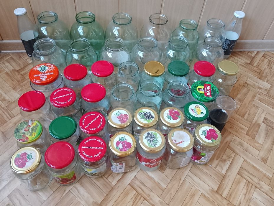Банки стеклянные  40 шт