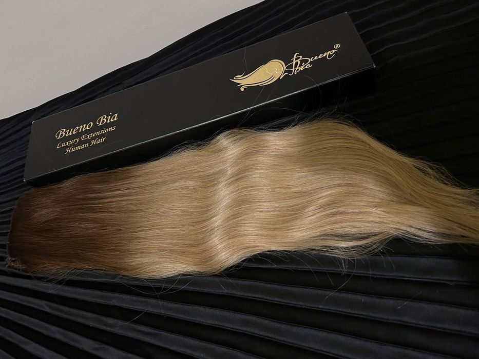 Extensii de par natural clip-on ombre