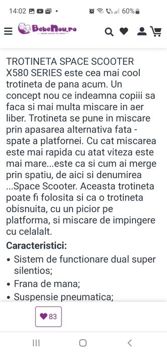 Trotineta  ediție limitata