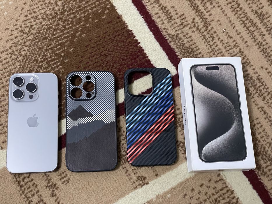 iPhone 15 pro 256GB 81% tiniq radnoy tel 720$
