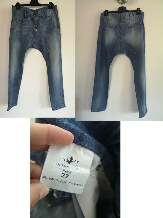 blugi pantaloni cargo baggy Rütme Vero Moda Queen of Love