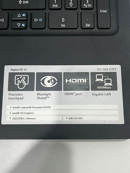 Продам Ноутбук ACER Aspire